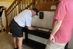 John Lucas signing in